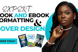 do book formatting for amazon kdp publishing ebook cover design layout paperback
