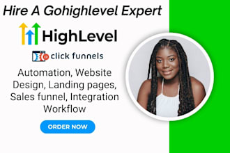 copy clone gohighlevel website clickfunnels go high level funnel landing page VA