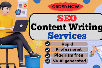 be your professional SEO content writer for any topic or niche