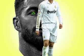 design an eye catching sports poster