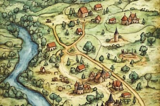 create maps for your fantasy game, book and projects