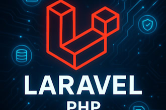 develop a laravel website or web app with advanced features