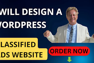 design classified ads website using wordpress  for business directory