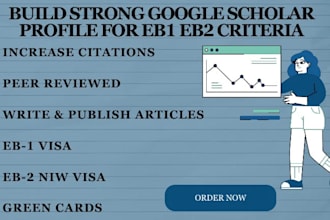 write and publish recommendable research article for eb1 eb1a eb2 eb5 niw