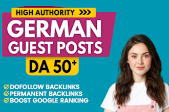 do high da SEO backlinks through german guest post german website  link building