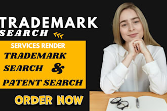 do detailed patent search, trademark search and amazon check in any country