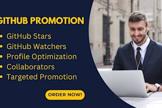 do organic github promotion for you to gain stars