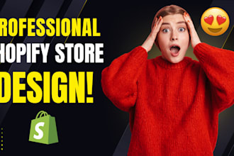 design, redesign shopify store, shopify dropshipping store, shopify website