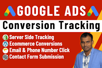 setup google ads conversion tracking, server side tracking with GTM