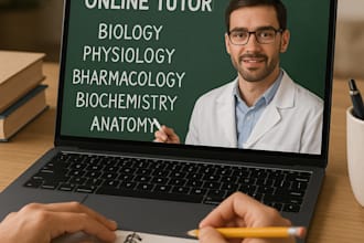 tutor biology physiology pharmacology biochemistry and anatomy