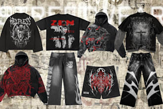 design luxury and awesome streetwear for your clothing brand