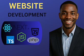 work as your nextjs fullstack web developer, frontend developer