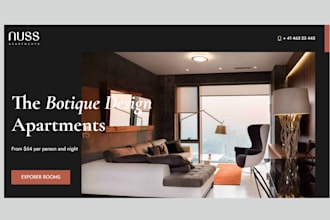 design airbnb website hotel booking short term rental vacation booking website