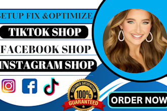 setup tiktok shop, tiktok shop category approval, facebook instagram shop