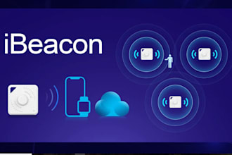 build ibeacon app, beacon app, gps app, ble app, bluetooth app, iot app