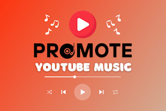 promote youtube music video