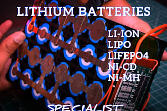 design custom lithium batteries for your projects