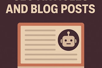 write high quality SEO articles and blog posts with ai
