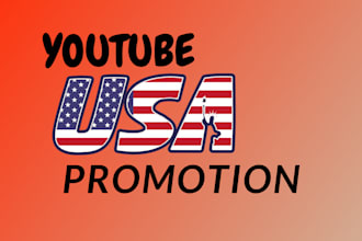 promote youtube video in USA