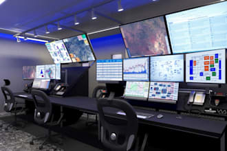 high resolution outputs office interior design,layout plan,retail space,3d lobby