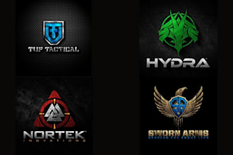 do tactical military logo badge patch, pins, stickers design for your brand