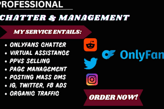 do onlyfans chatter onlyfans management fanvue social media manager