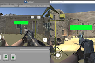 develop your 2d, 3d, or fps unity mobile game from scratch