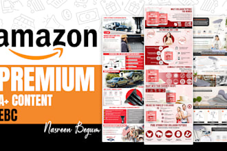 design amazon premium a plus content or enhanced brand content or ebc