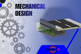 create 3d cad design,technical drawing and 3d printing files