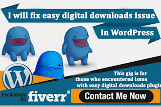 fix or customize easy digital downloads