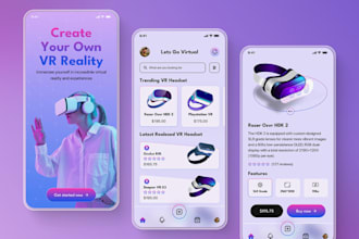 develop VR virtual reality store app, ar tryon shopping, VR product showroom app