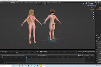 design a nsfw 3d model, nsfw female model for game, animation and 3d printing