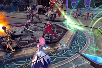 build unity mobile game, mmorpg game, mobile game development, open world game