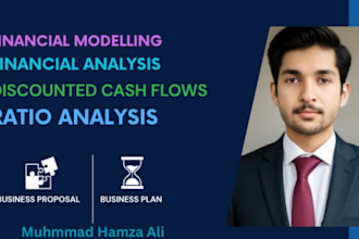 do financial modelling, financial analysis and financial projections