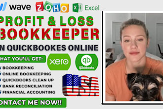 do profit and loss bookkeeping using quickbooks online xero and wave