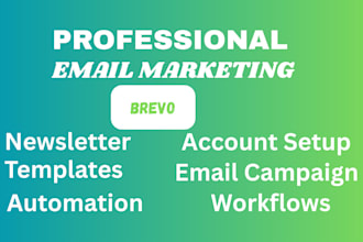 do brevo email marketing newsletter templates automation workflows