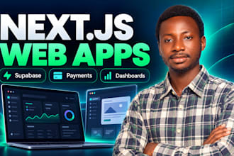build a full stack nextjs web app with supabase