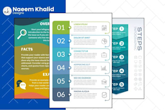 create a stunning infographics