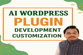 develop ai wordpress plugin for woocommerce and ai content