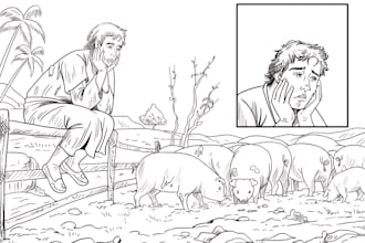 roman or greek coloring book  illustration