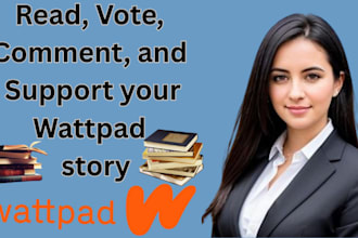 read, comment, promote and interact with your wattpad story