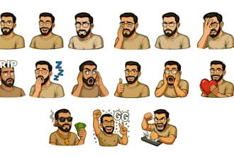 sell a complete package with 15 twitch emotes