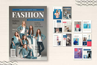 design product catalog, catalogue, flipbook, magazine layout, lookbook, brochure