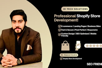 be your shopify developer, expert in design, clone, bug fix and liquid code