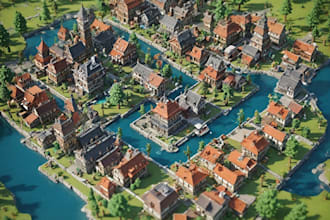 make roblox map or 3d model for your game