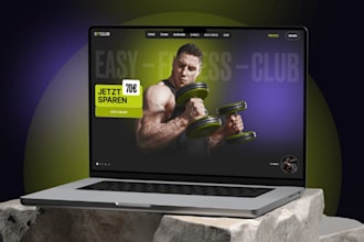 create a custom deutsch website on wix, or wordpress for any industry, german