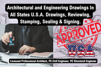 draw stamp adu fire alarm sprinkler plans city permit pe mep structural engineer
