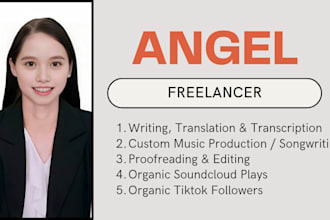 transcribe english, tagalog, cebuano, and surigaonon audio or video