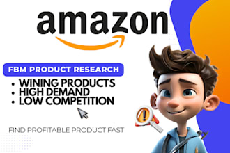 amazon product research research fbm