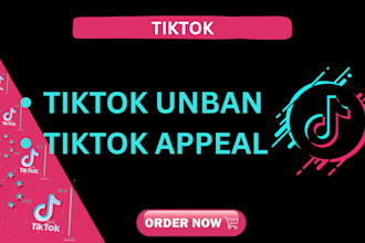 appeal to reinstate suspended tiktok account unban tiktok ban